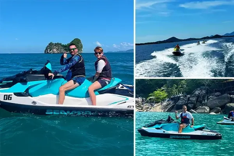 Jet Ski Safari – Koh Samui to Koh Phangan & Beaches